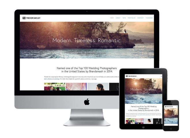 Thiết kế website thương hiệu.