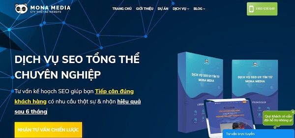 Công ty mona media chuyên cung cấp dịch vụ SEO uy tín