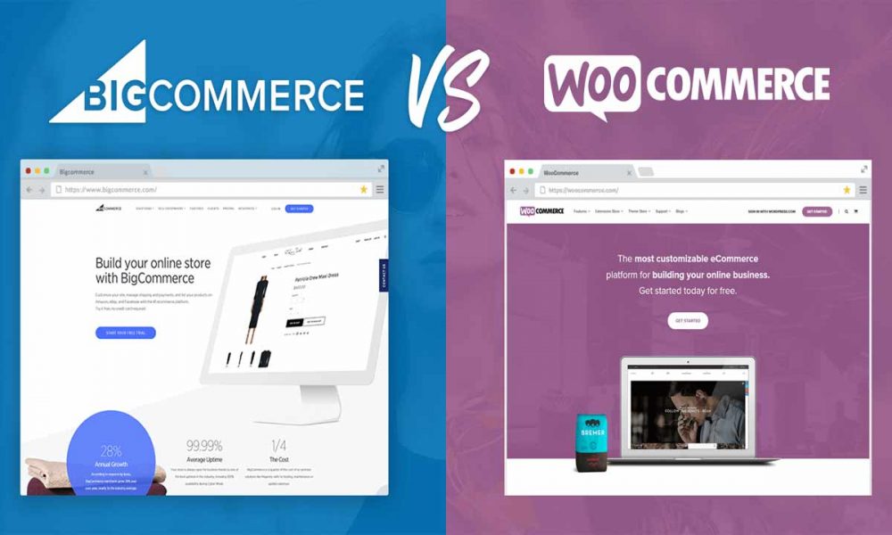 so sánh bigcommerce và woocommerce
