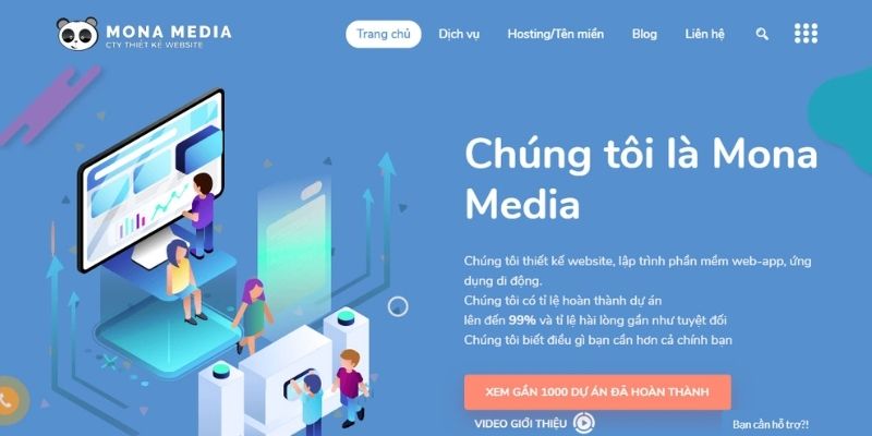 Mona Media - Công ty thiết kế website trọn gói hàng đầu Việt Nam