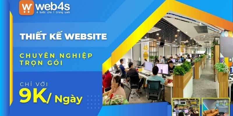 WEB4S - Đơn vị thiết kế website uy tín