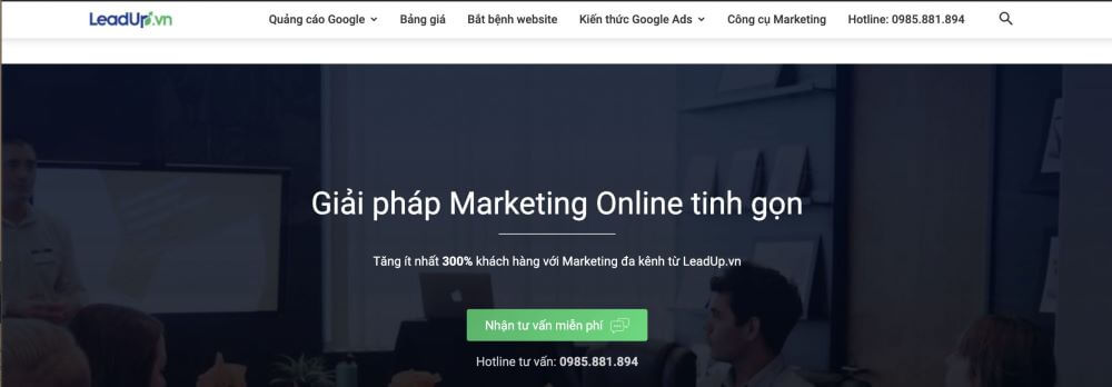 LeadUp là Agency chuyên cung cấp dịch vụ marketing