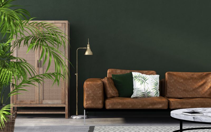 sofa màu nâu