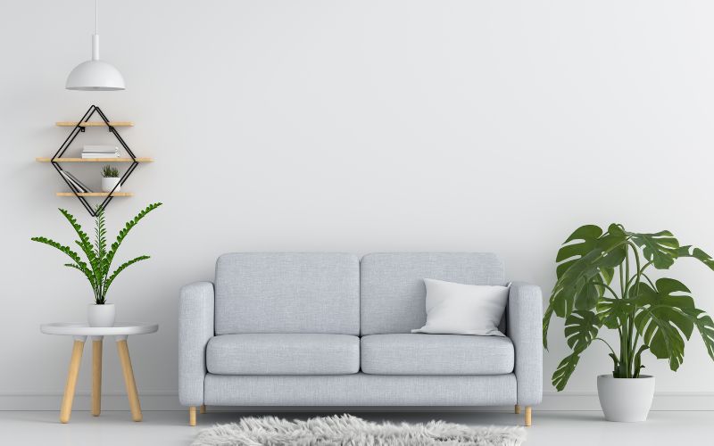 sofa màu xám
