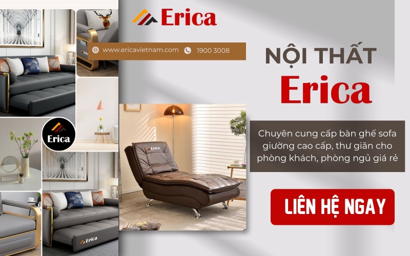 Cửa hàng ghế sofa cao cấp Erica Việt Nam