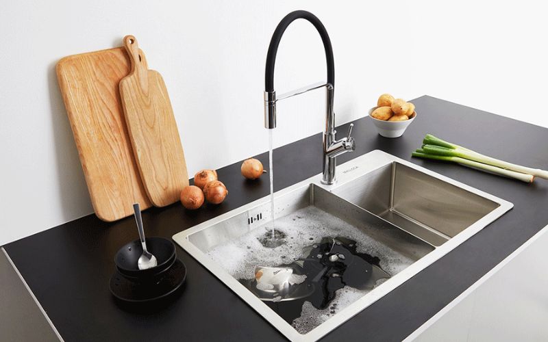 bồn rửa chén Malloca